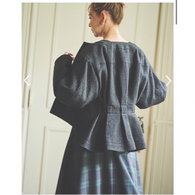 CHACOTT(チャコット)のclassic tweed jacket / black スティナ　stina スポーツ/アウトドアのスポーツ/アウトドア その他(ダンス/バレエ)の商品写真