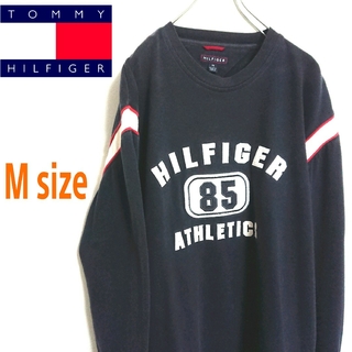 TOMMY HILFIGER - TOMMY HILFIGER  トミーヒルフィガー 刺繍ビッグロゴ スウェット