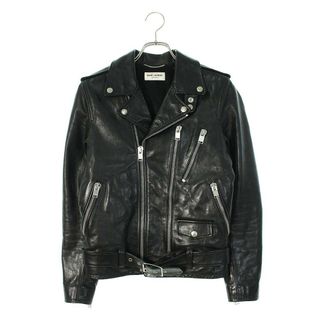 サンローラン(Saint Laurent)のサンローランパリ L17/397292 Y5YH1 クラシックモーターサイクルライダースレザージャケット  メンズ 42(レザージャケット)