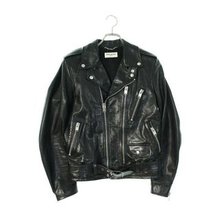 サンローラン(Saint Laurent)のサンローランパリ L17/397292 Y5YH1 クラシックモーターサイクルライダースレザージャケット メンズ 44(レザージャケット)