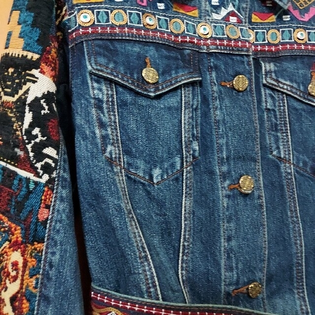 DESIGUAL - 新品 未使用 デニムジャケット デシグアルの通販 by DESIGUAL - 新品 未使用 デニムジャケット デシグアルの通販 by