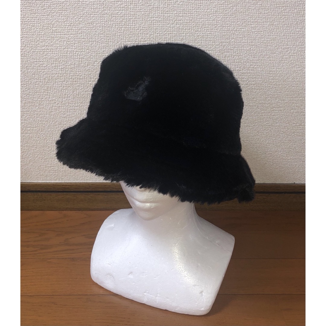 KANGOL - L 美品 KANGOL メトロハット ファー バケットハット