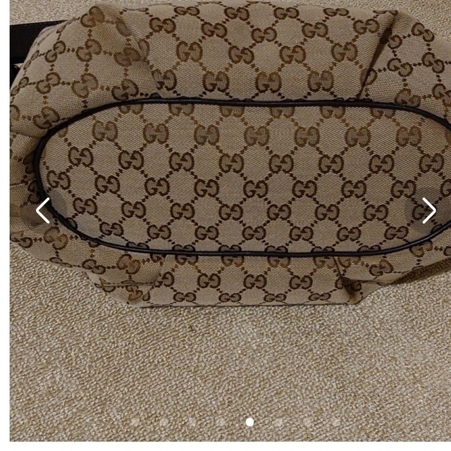 Gucci(グッチ)のGUCCIキャンパスギャザークロスボディバッグ レディースのバッグ(ショルダーバッグ)の商品写真