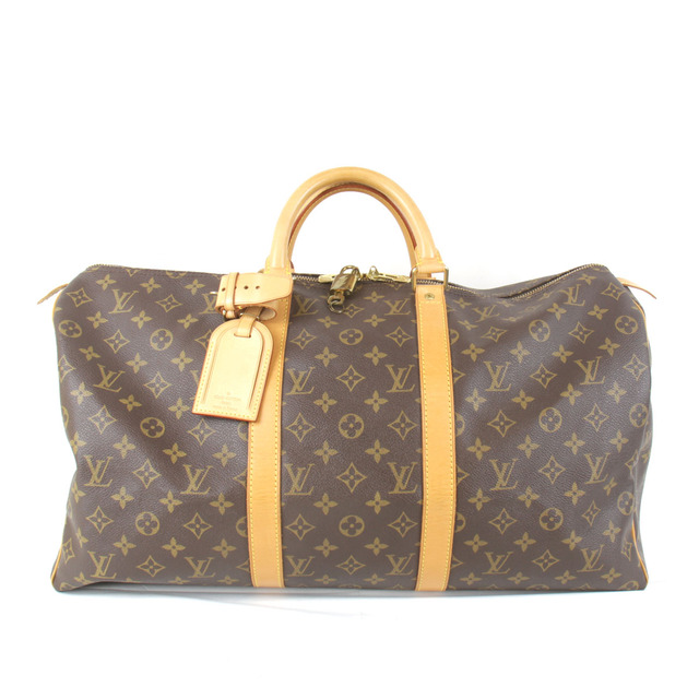 通販 LOUIS モノグラム【中古】 モノグラムキャンバス ボストンバッグ
