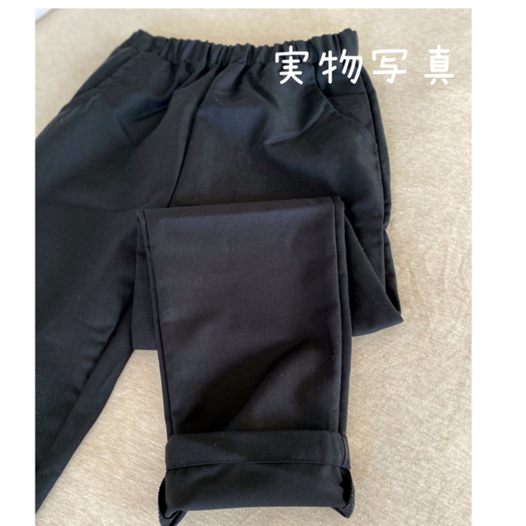 ♡ フォーマル パンツスーツ ブラック ♡ 160 ブラウス セット 女の子