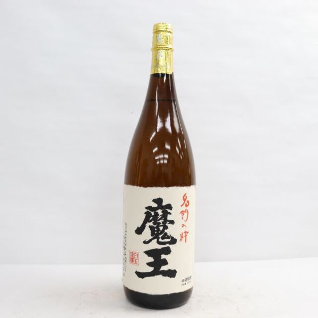 魔王 1800ml 詰口年月日2021.11.29 食品/飲料/酒の酒(焼酎)の商品写真