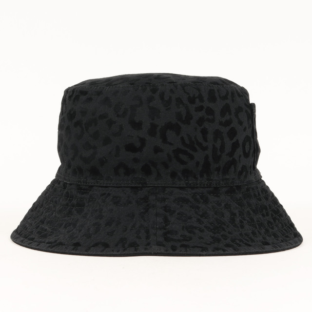 ハット MINEDENIM マインデニム ハット リバーシブル レオパード デニム バケットハット Reversible Bucket Hat