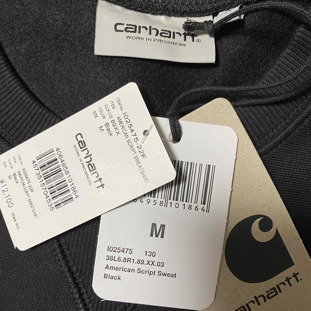 carhartt(カーハート)のcarheart AMERICAN SCRIPT SWEATSHIRT  メンズのトップス(スウェット)の商品写真