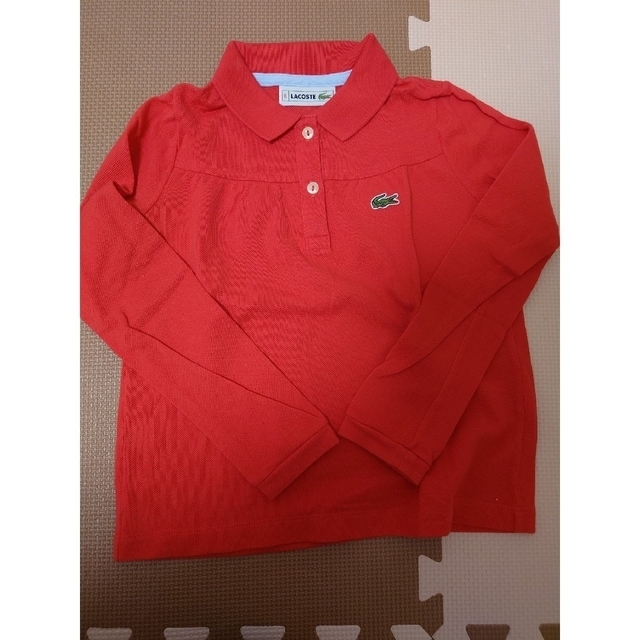 LACOSTE(ラコステ)のLACOSTE　ラコステ　ポロシャツ　ワンピース キッズ/ベビー/マタニティのキッズ服女の子用(90cm~)(Tシャツ/カットソー)の商品写真