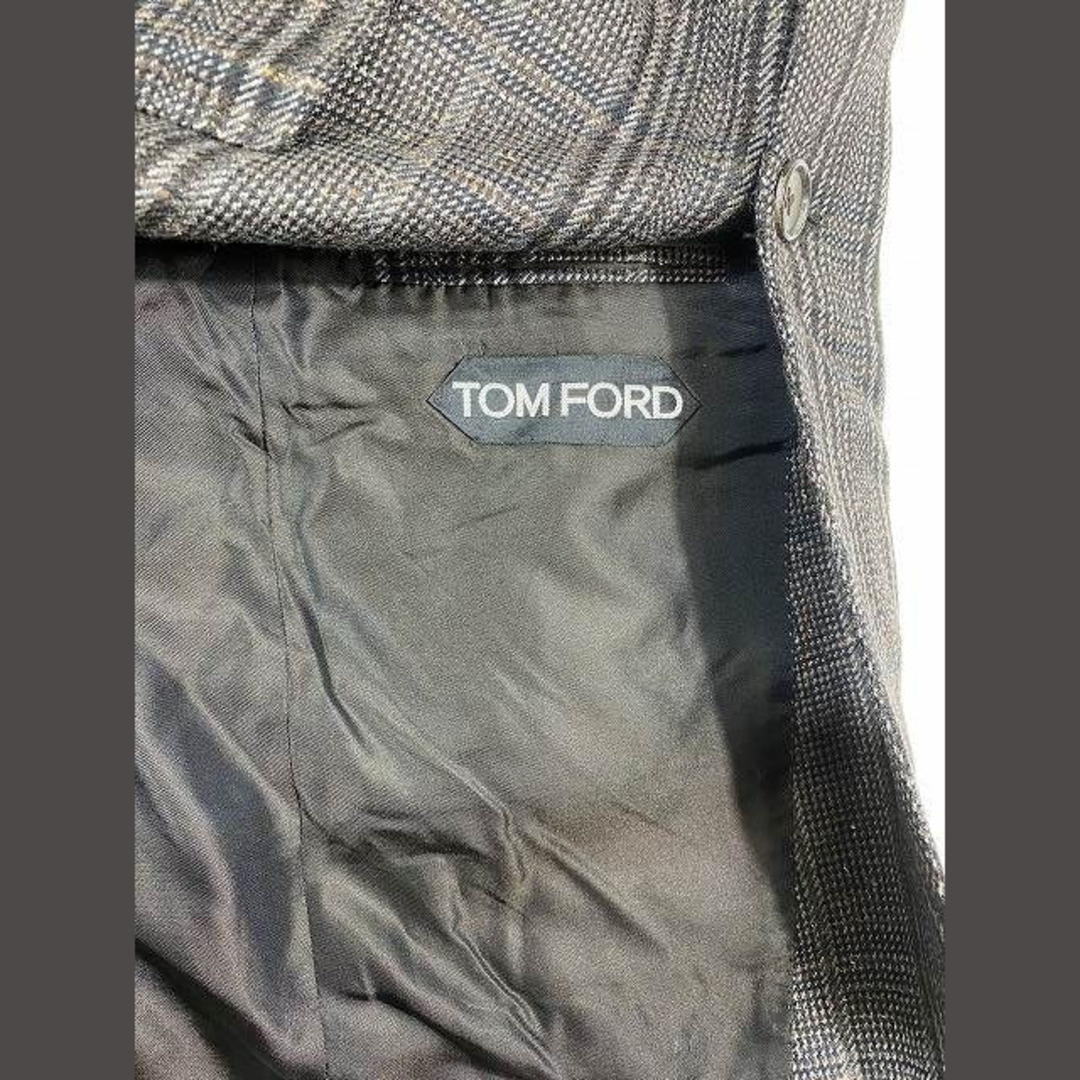 TOM FORD(トムフォード)のトムフォード  ツイード グレンチェック柄 スリーピース スーツ セットアップ メンズのスーツ(スーツジャケット)の商品写真