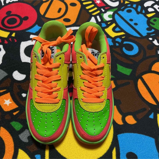 A BATHING APE(アベイシングエイプ)のAPE  BAPE  KAWS BAPY  STA 23.5cm ベイプスタ メンズの靴/シューズ(スニーカー)の商品写真