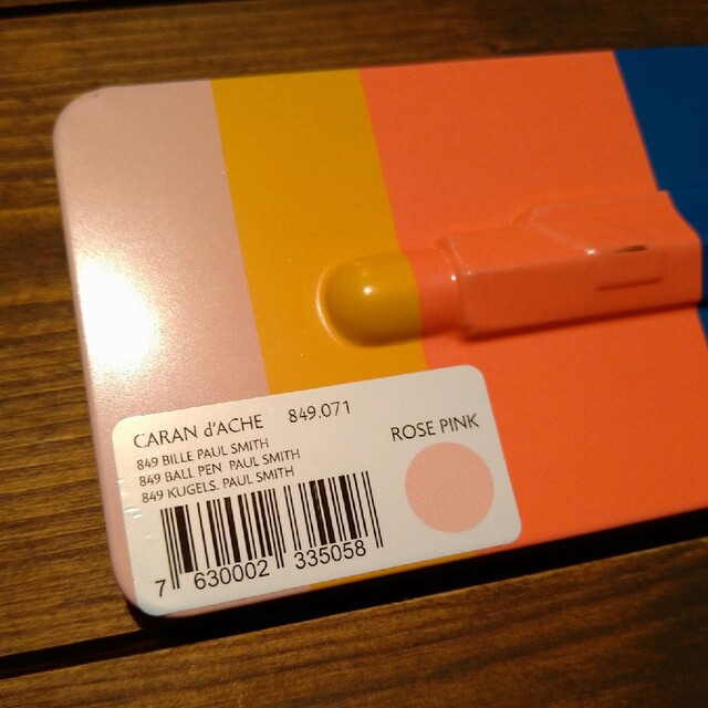 CARAN d'ACHE(カランダッシュ)のカランダッシュ849  Paul Smith モデル インテリア/住まい/日用品の文房具(その他)の商品写真