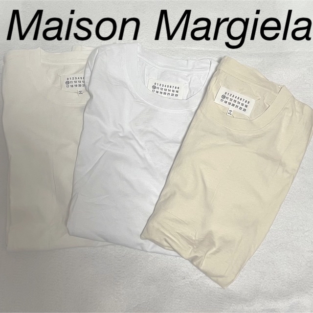 メゾンマルジェラS50GC0652 S23973 961 Tシャツ3枚セットXS