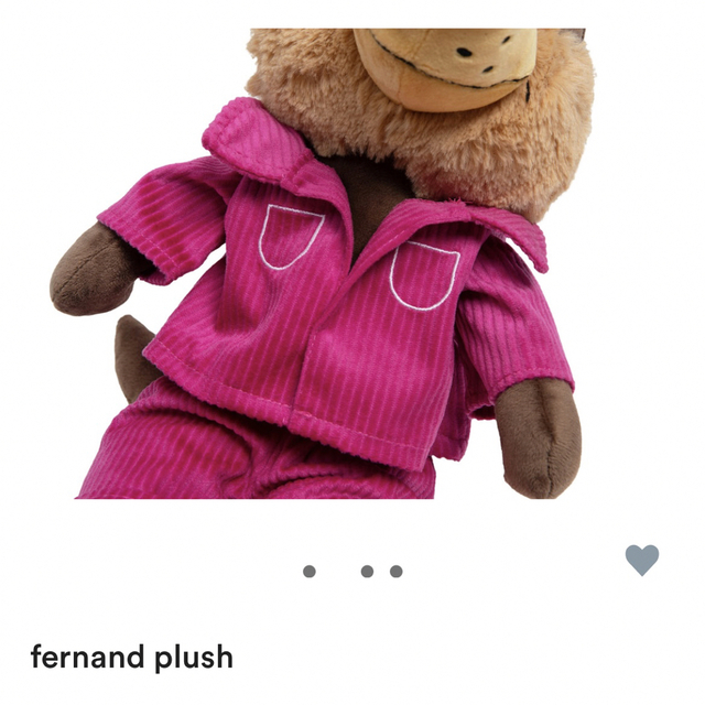 drew house ドリューハウス fernand plush ぬいぐるみ 【希望者のみ