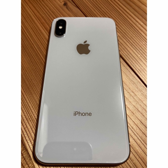 iphone x  b simフリー シルバー