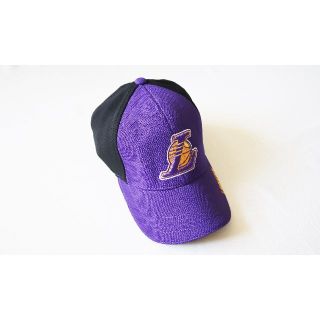 ナイキ(NIKE)の〈90s〉NIKE × NBA LOS ANGELES LAKERS　キャップ(キャップ)