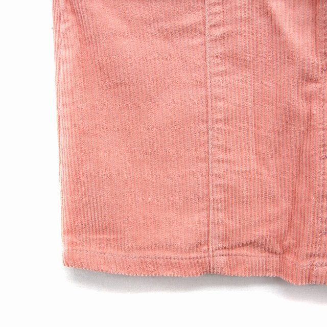 INGNI(イング)のイング INGNI コーデュロイ フレアスカート ミニ ボタンダウン 無地 綿 レディースのスカート(ミニスカート)の商品写真