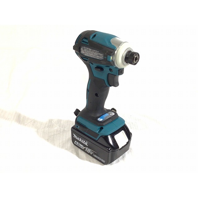 ☆未使用品 コメント必読!☆ makita マキタ 18V充電式インパクトドライバ TD172DRGX 青 バッテリ2個(18V 6.0Ah) 充電器/ケース付 62843自動車/バイク