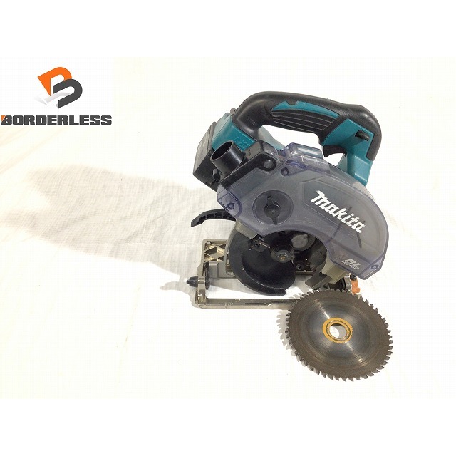 ☆品☆ makita マキタ 18V 125mm 充電式防じんマルノコ KS513D バッテリー1個(18V 6.0Ah) 切断機 木工用 62690自動車/バイク