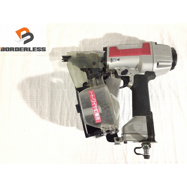 Makita ☆中古品☆makita マキタ 65mm 常圧 エア釘打機 AN611 エア釘打ち機 ロール釘打機 ロール釘打ち機 コイルネイラー  62829の通販 by 工具販売専門店Borderless(ラクマ店)｜マキタならラクマ