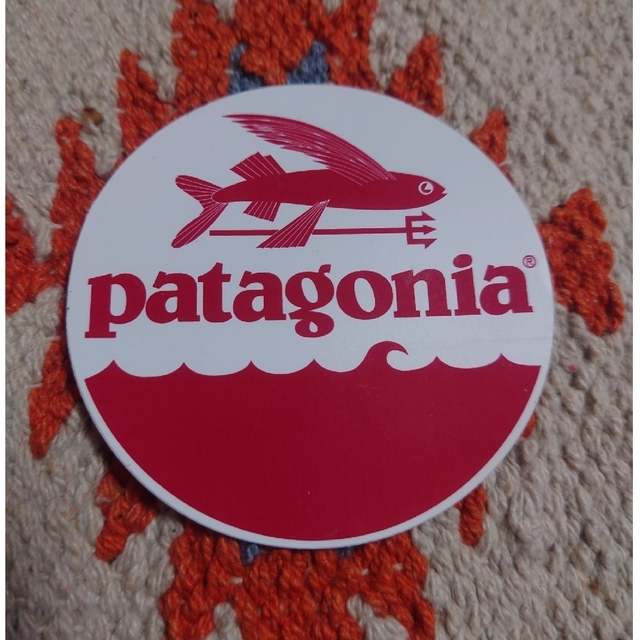 patagonia パタゴニア フライングフィッシュ ステッカー 丸型
