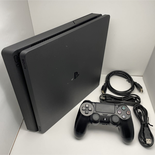 PlayStation4(プレイステーション4)のSONY PlayStation4 本体 CUH-2200BB01 エンタメ/ホビーのゲームソフト/ゲーム機本体(家庭用ゲーム機本体)の商品写真