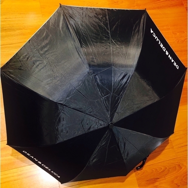 【新品】DEAN&DELUCA 折りたたみ傘 バンコク 晴雨兼用 ロゴ入紙袋付き