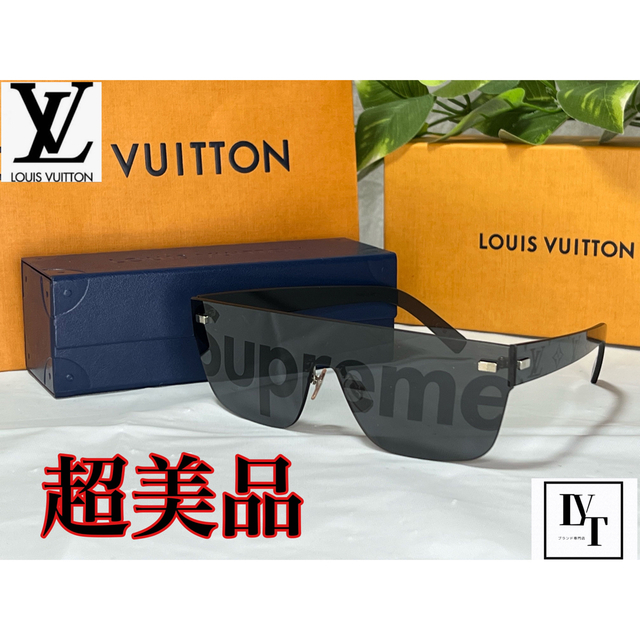 LOUIS VUITTON - ルイヴィトン シュプリーム コラボ サングラス Z0986U ブラック