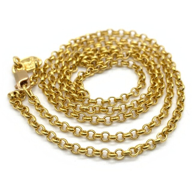 人気新品入荷 Chrome Hearts - クロムハーツ 22K NECKCHAIN R20 ロール