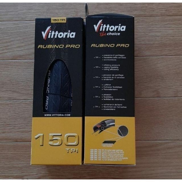 【年末特別価格】Vittoria Rubino Pro Ⅲ 700×25C×2本 スポーツ/アウトドアの自転車(パーツ)の商品写真