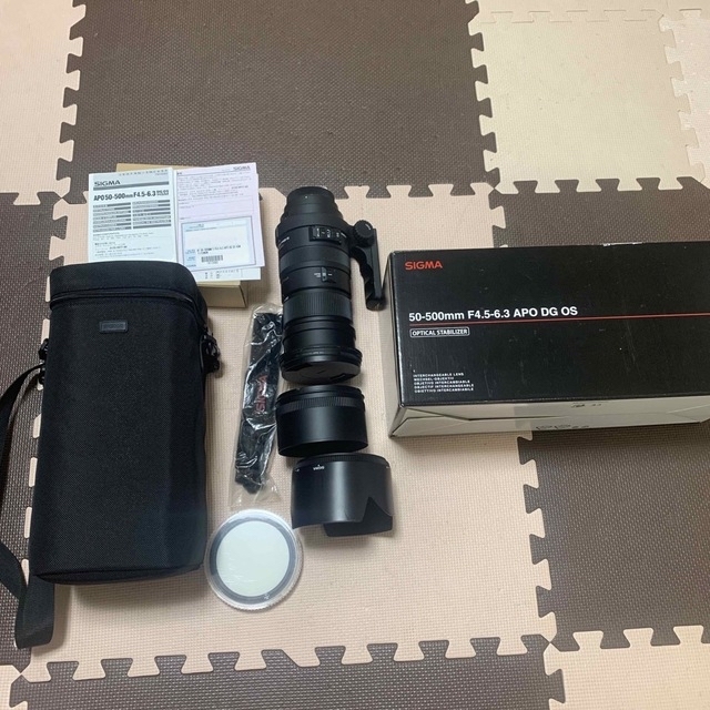 SIGMA APO50-500F4.5-6.3DG OS HSM/C 美品