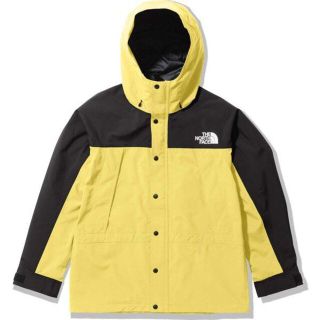 ザノースフェイス(THE NORTH FACE)の新品 ノースフェイス マウンテンライトジャケットNP62236 XL イエロー(マウンテンパーカー)