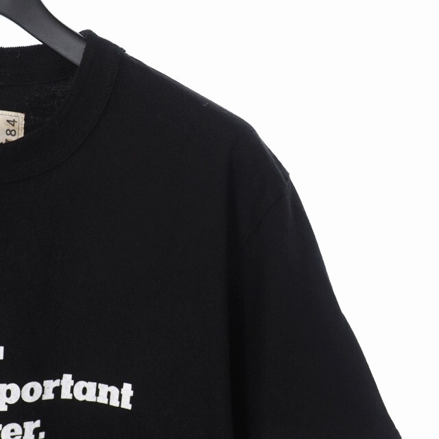 sacai(サカイ)のサカイ Truth プリント Tシャツ カットソー 半袖 3 ブラック 黒 メンズのトップス(Tシャツ/カットソー(半袖/袖なし))の商品写真