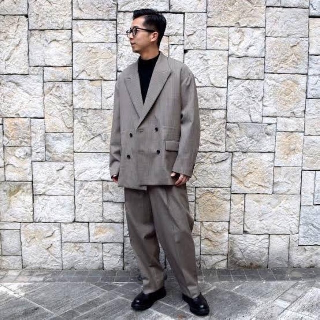 YOKE 19aw DOUBLE BREASTED JACKET - テーラードジャケット