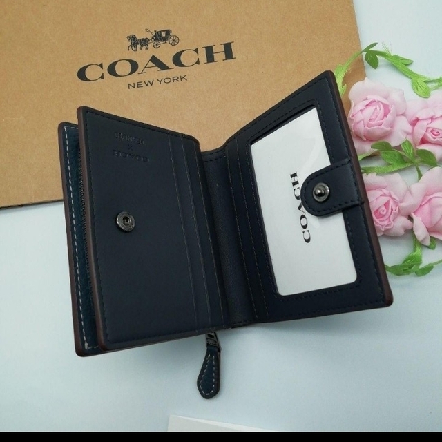 新商品　COACH　コーチ　折り財布　正規品　スヌーピー