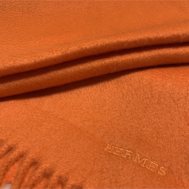 Hermes(エルメス)の【美品】HERMES エルメス カシミヤ100% ストール ショール　マフラー メンズのファッション小物(ストール)の商品写真