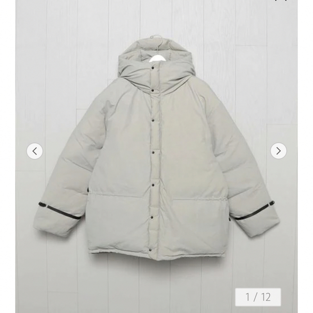 h beauty&youth COTTON NYLON DOWN JACKET