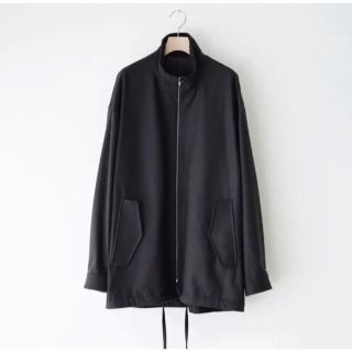 シュタイン(stein)のmelton zip half coat(ブルゾン)