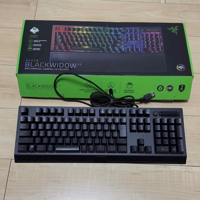 RAZER BlackWidow V3 JP GREEN軸　緑軸