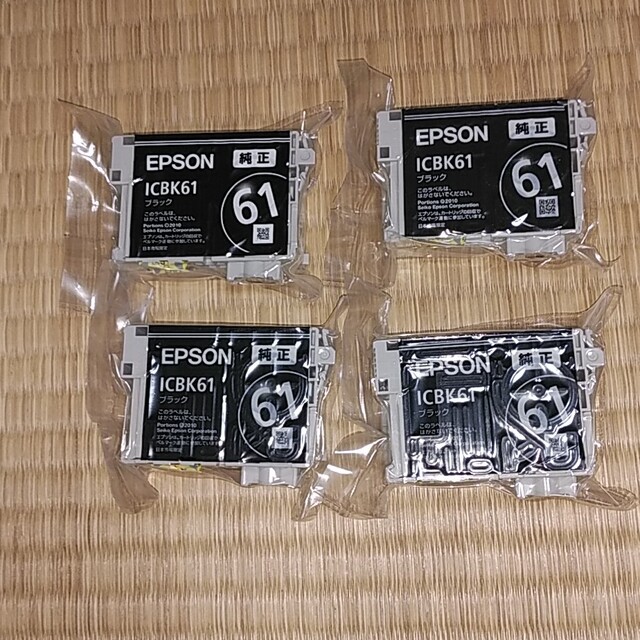 エプソン 純正インク ￼ICBK61 IC4CL6165A PC周辺機器