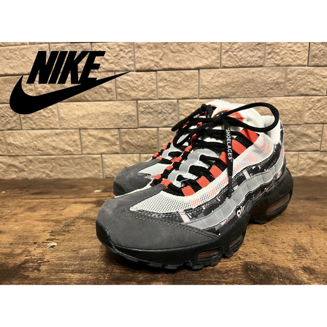 NIKE(ナイキ)の最終値下げ◇ATMOS×NIKE AIR MAX95 REDWELOVENIKE メンズの靴/シューズ(スニーカー)の商品写真