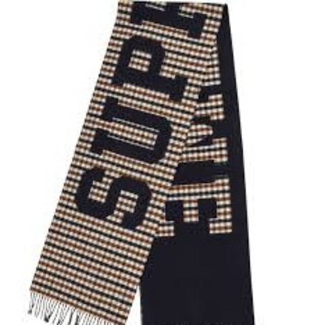 マフラーsupreme × aquascutum club check scarf