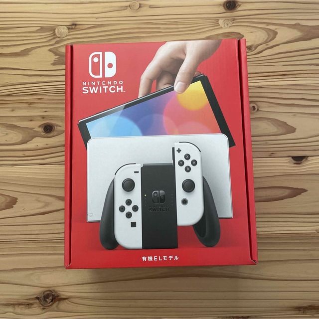 ニンテンドースイッチ新品　Switch本体有機EL JCホワイト