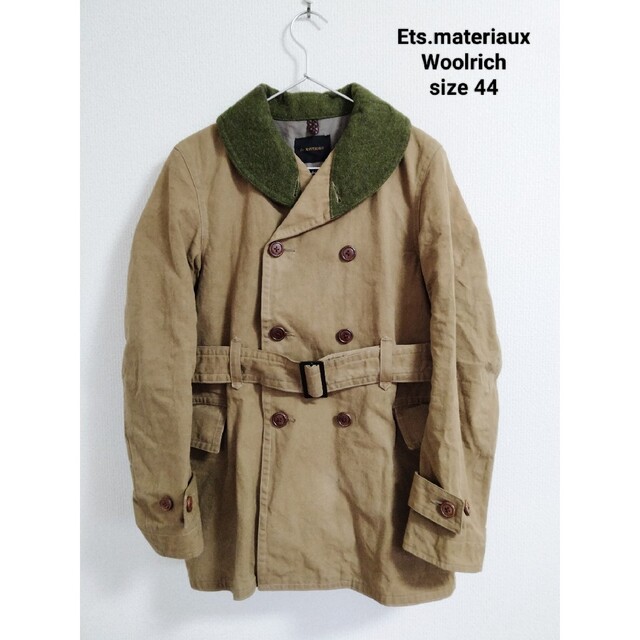 Ets.MATERIAUX Woolrich マテリオ ミリタリー コート