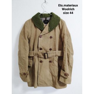 コモリ(COMOLI)のEts.MATERIAUX Woolrich マテリオ ミリタリー コート(ミリタリージャケット)