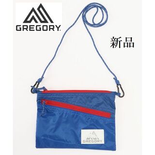 グレゴリー(Gregory)の【GREGORY】軽量 ミニ ショルダー バッグ アウトドア ブルー【新品】(ショルダーバッグ)