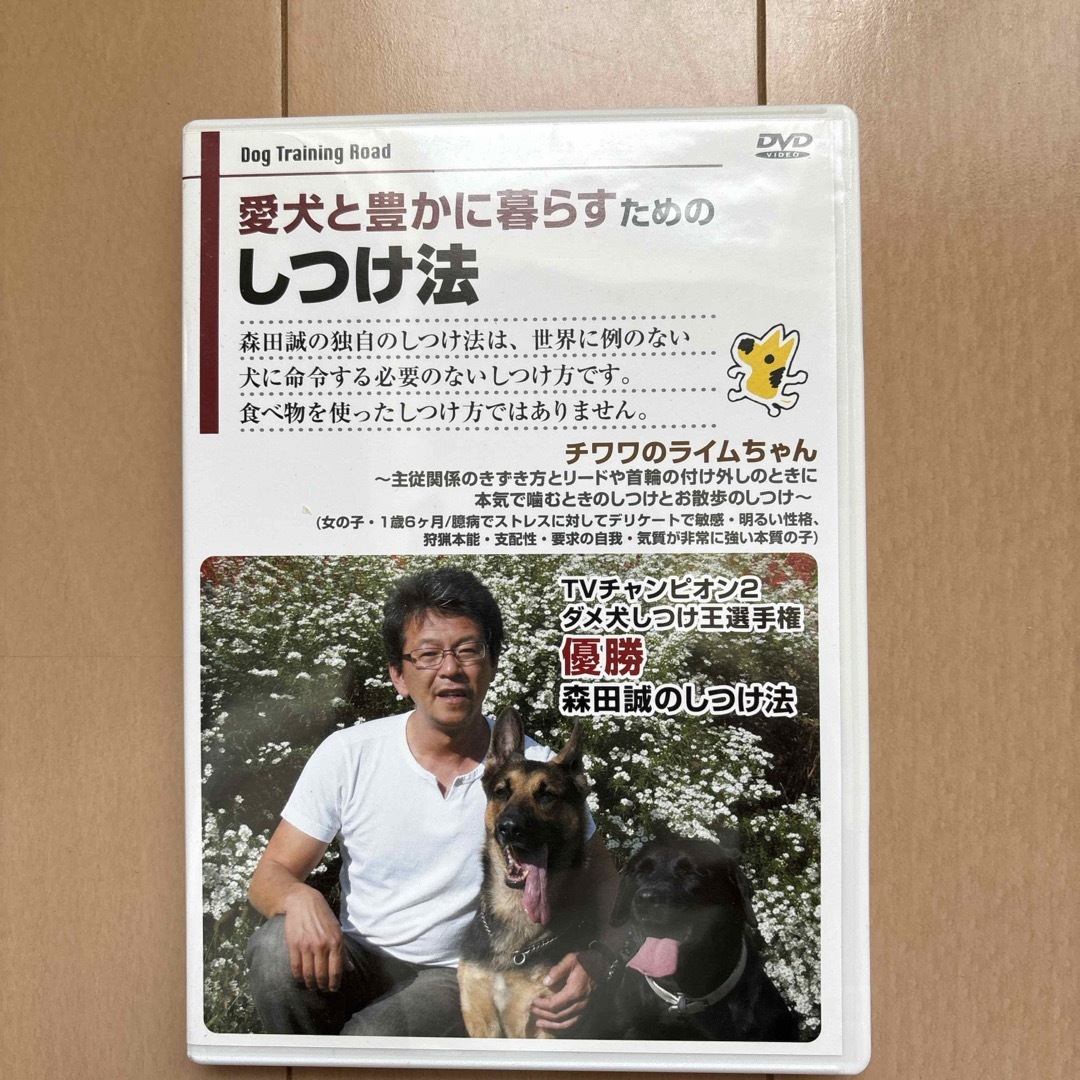 森田誠　しつけ　犬　チャンピオン1位　チワワのライムちゃん エンタメ/ホビーのDVD/ブルーレイ(その他)の商品写真