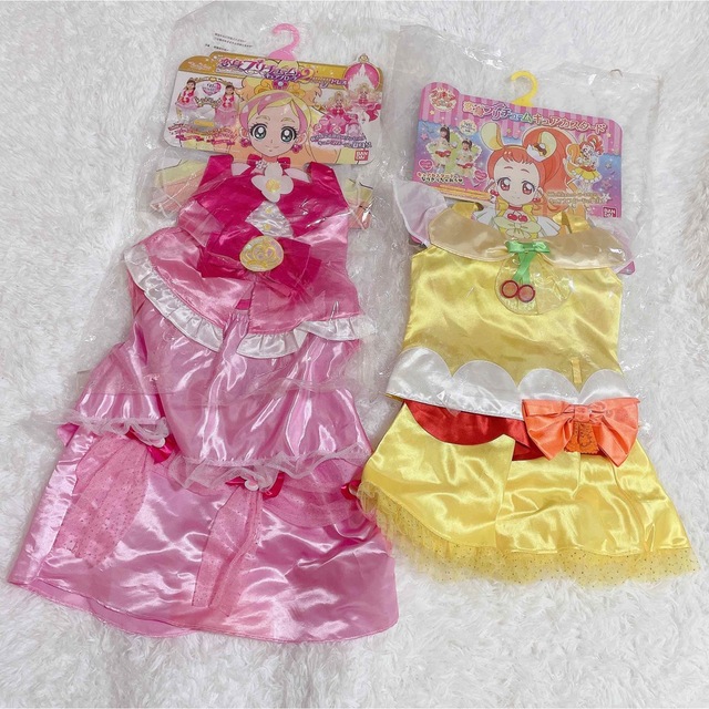 未使用✨プリキュアアラモード　変身プリチューム　2個セット キッズ/ベビー/マタニティのキッズ服女の子用(90cm~)(ドレス/フォーマル)の商品写真