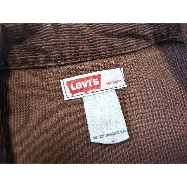 Levi's(リーバイス)の70's USA製 Levi's コーデュロイシャツ M リーバイス BIGE メンズのトップス(シャツ)の商品写真