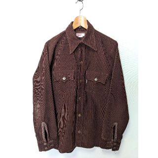 リーバイス(Levi's)の70's USA製 Levi's コーデュロイシャツ M リーバイス BIGE(シャツ)